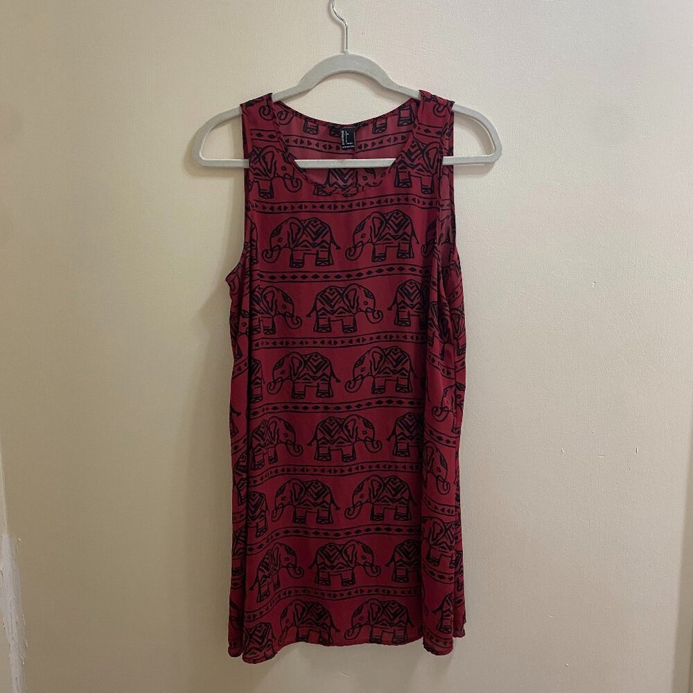 Elephant Print Dress